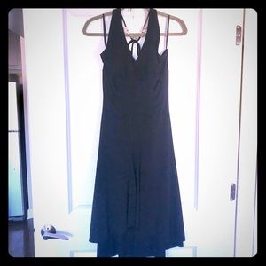 High-Low Black Dress